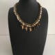 Modeschmuck Halskette Collier mit Federn